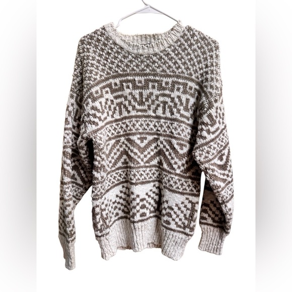 Boat House Other - Vintage Boathouse Sweater Men’s L Fair Isle Knit 100% Cotton Made in USA